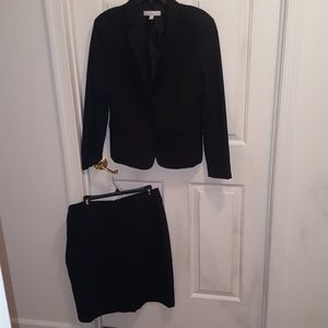 Suit jacket and skirt
